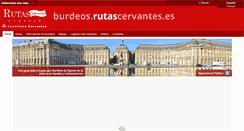 Desktop Screenshot of burdeos.rutascervantes.com
